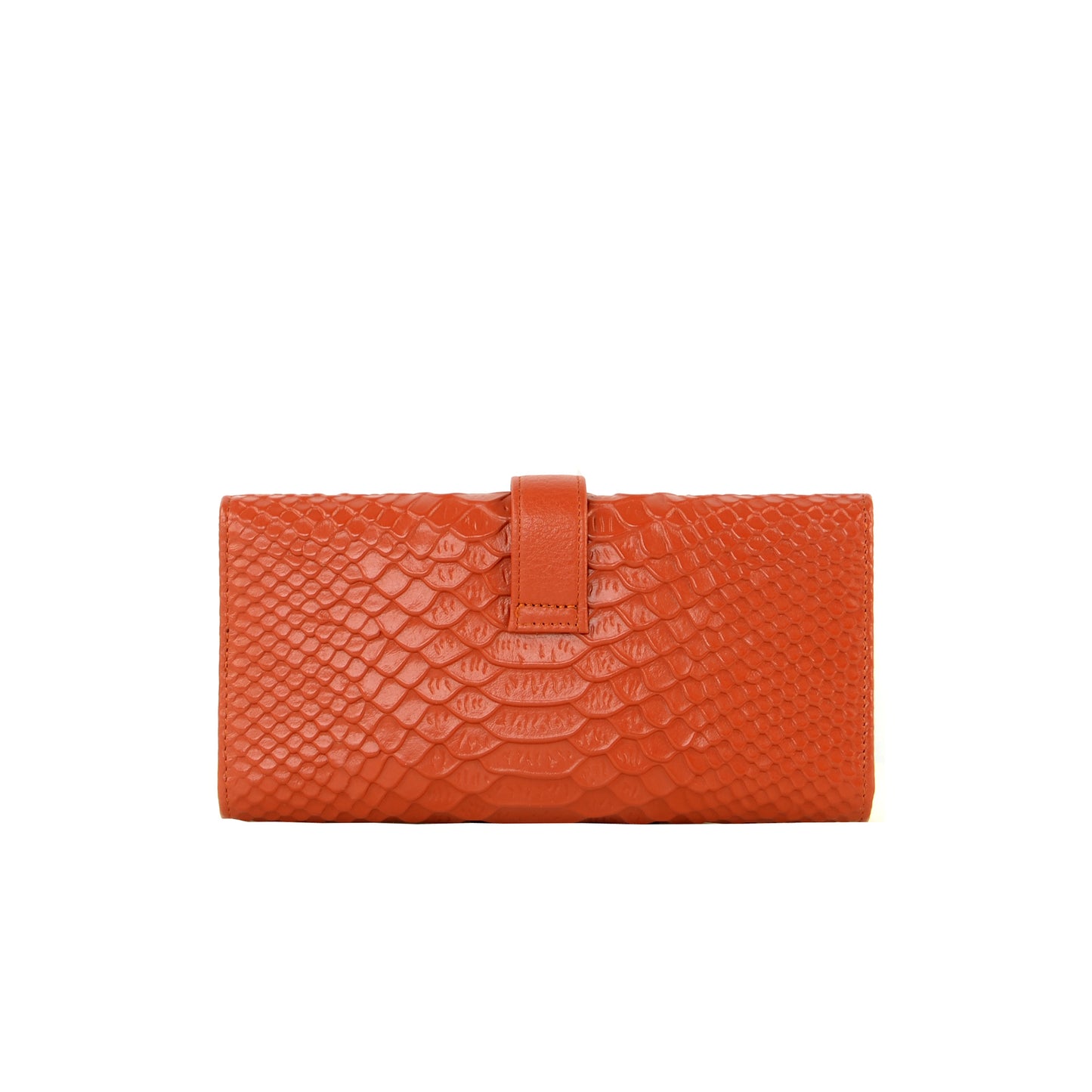 Croc-effect Long Wallet