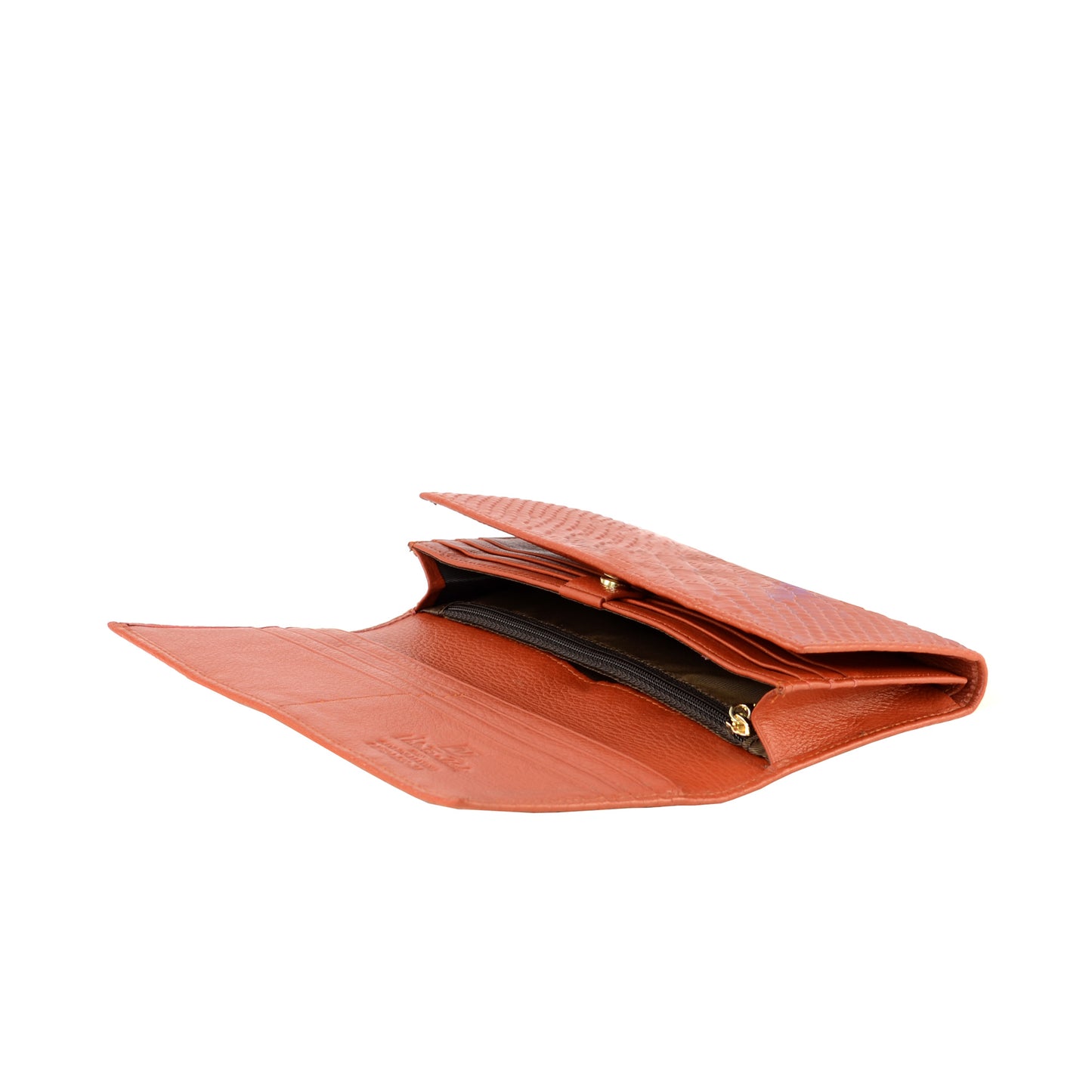 Croc-effect Long Wallet