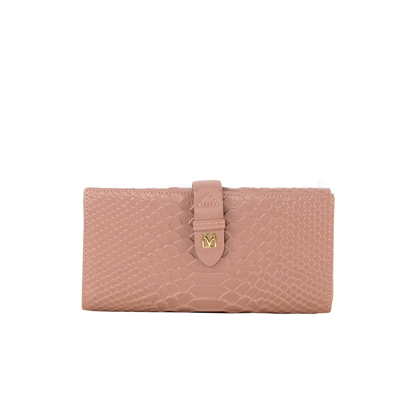 Croc-effect Long Wallet
