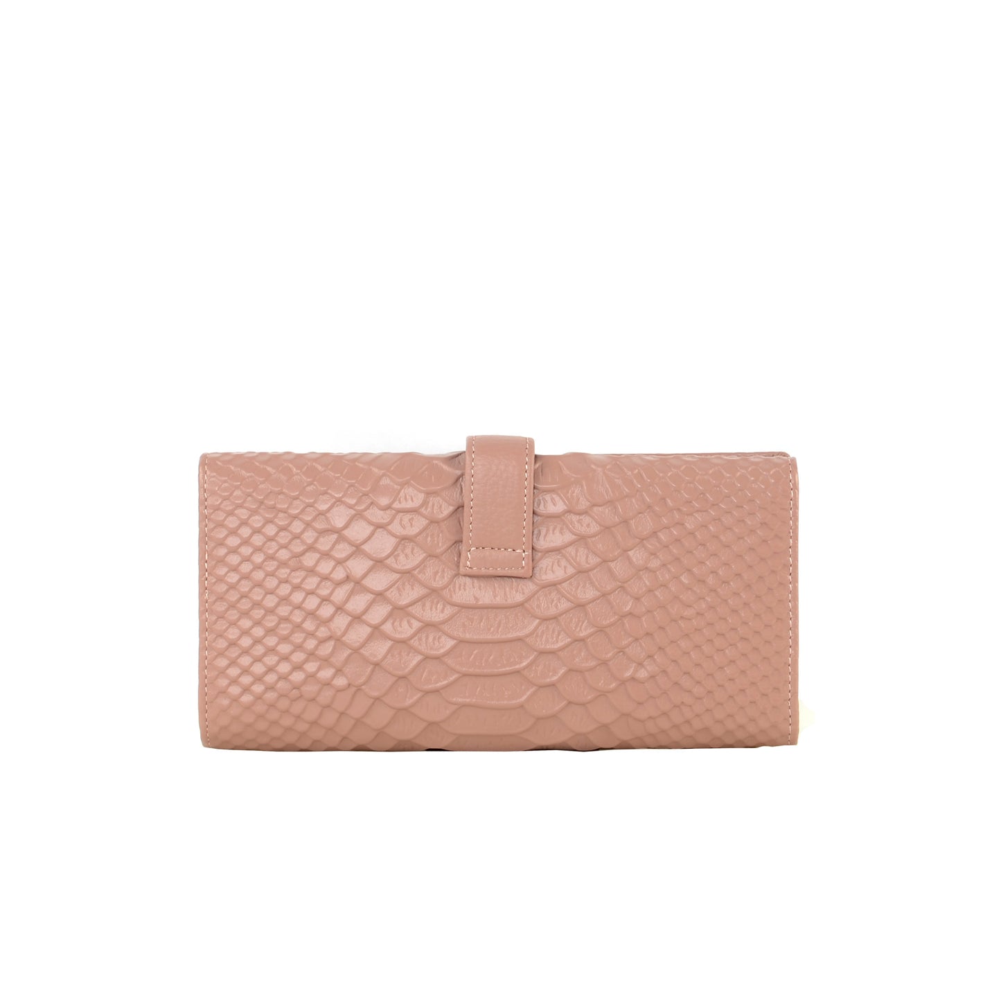 Croc-effect Long Wallet