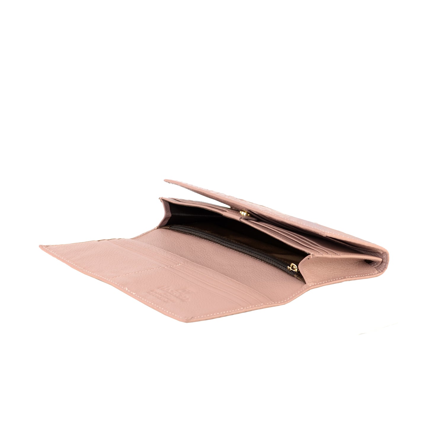 Croc-effect Long Wallet