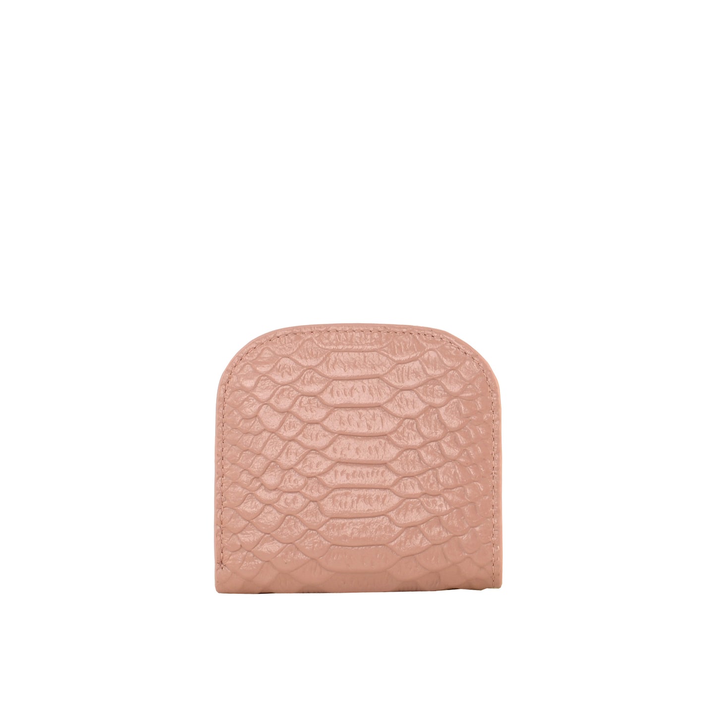 Croc-effect Card Wallet