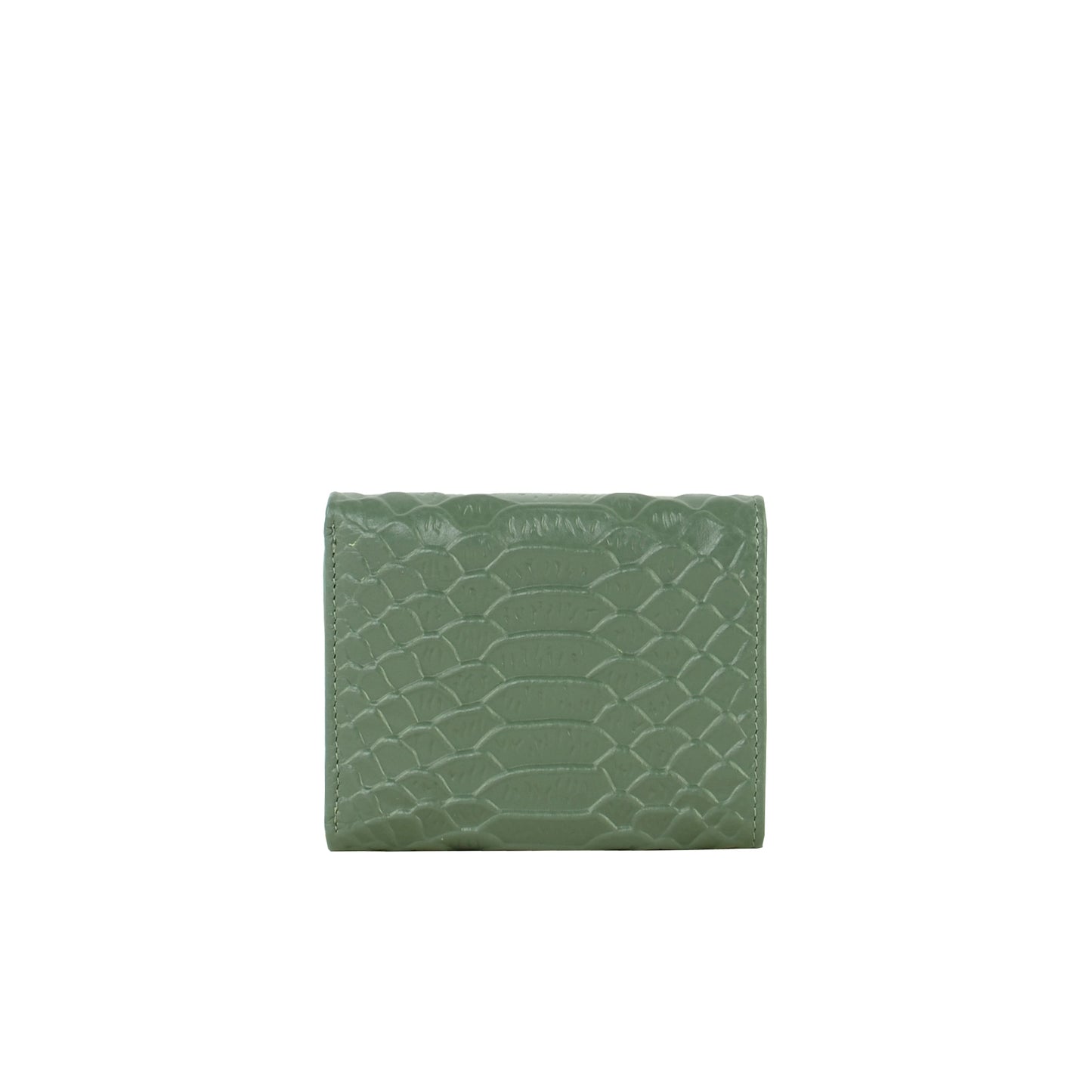 Croc-effect Short Wallet