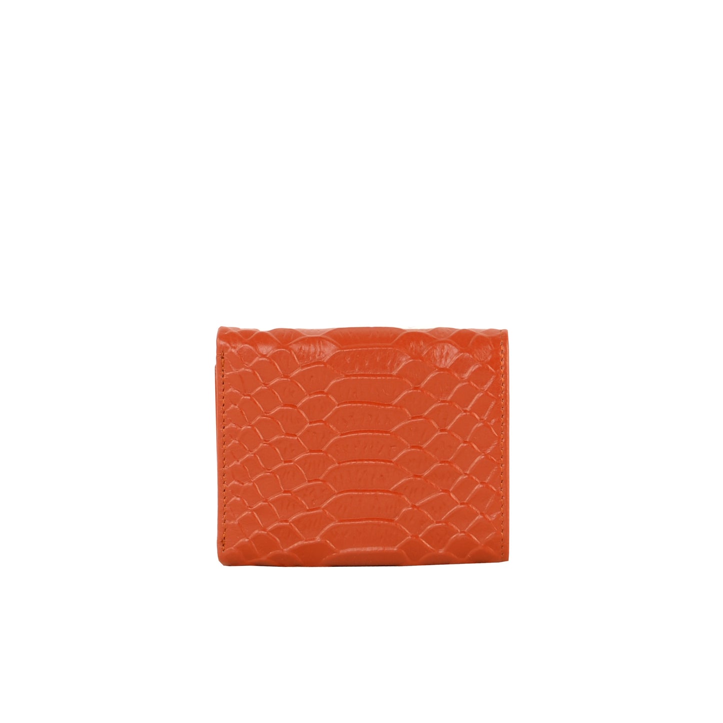 Croc-effect Short Wallet