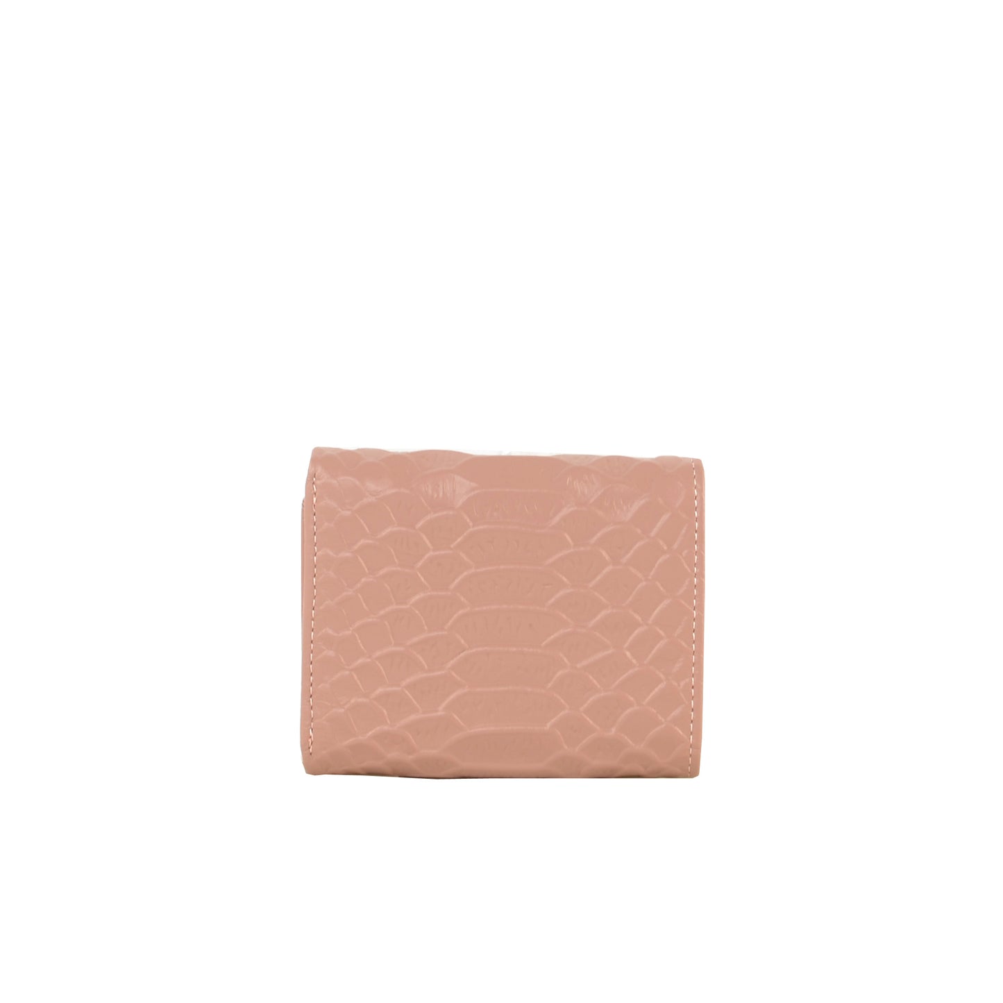 Croc-effect Short Wallet