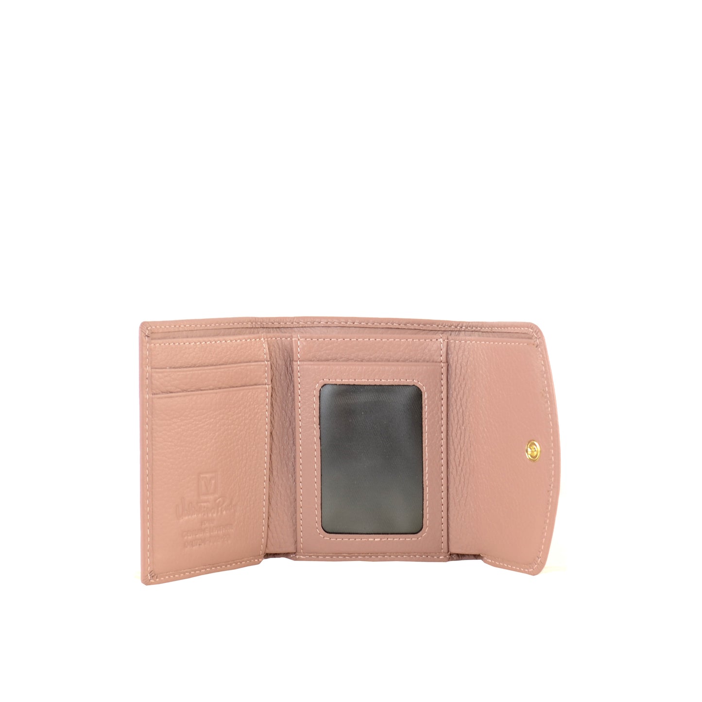 Croc-effect Short Wallet