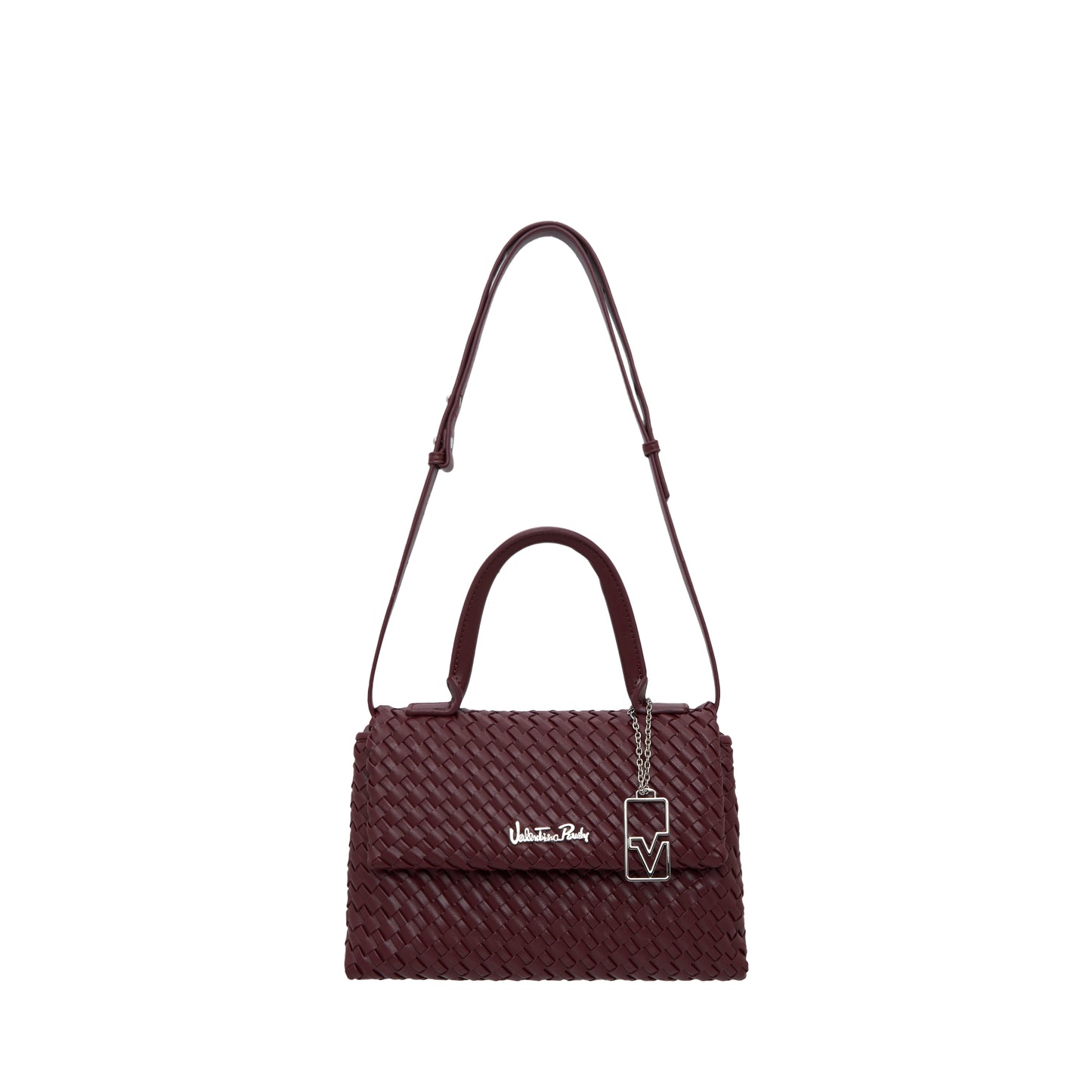 Woven Whispers Top Handle Sling Bag
