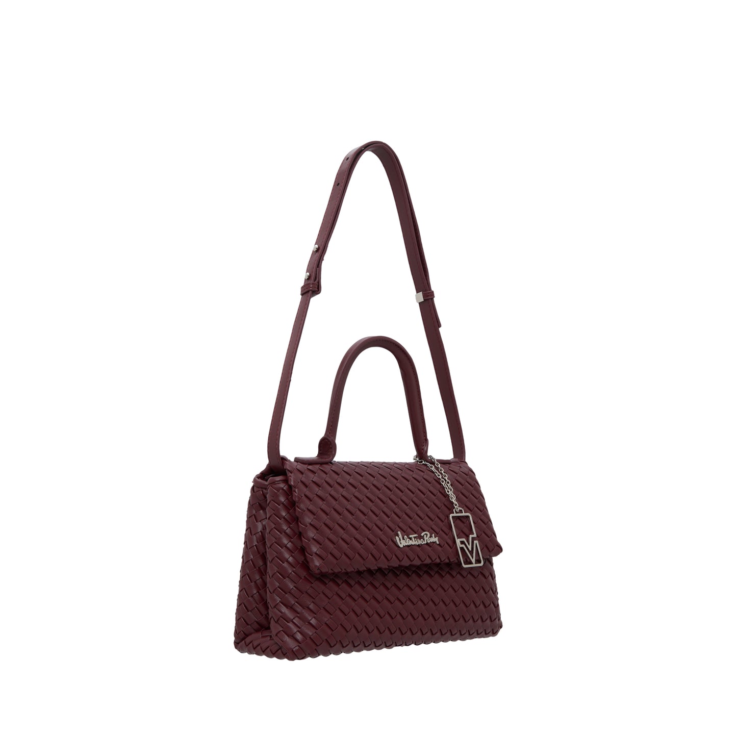 Woven Whispers Top Handle Sling Bag