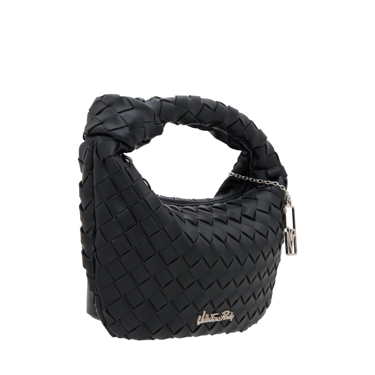 Woven Whispers Mini Hobo Bag