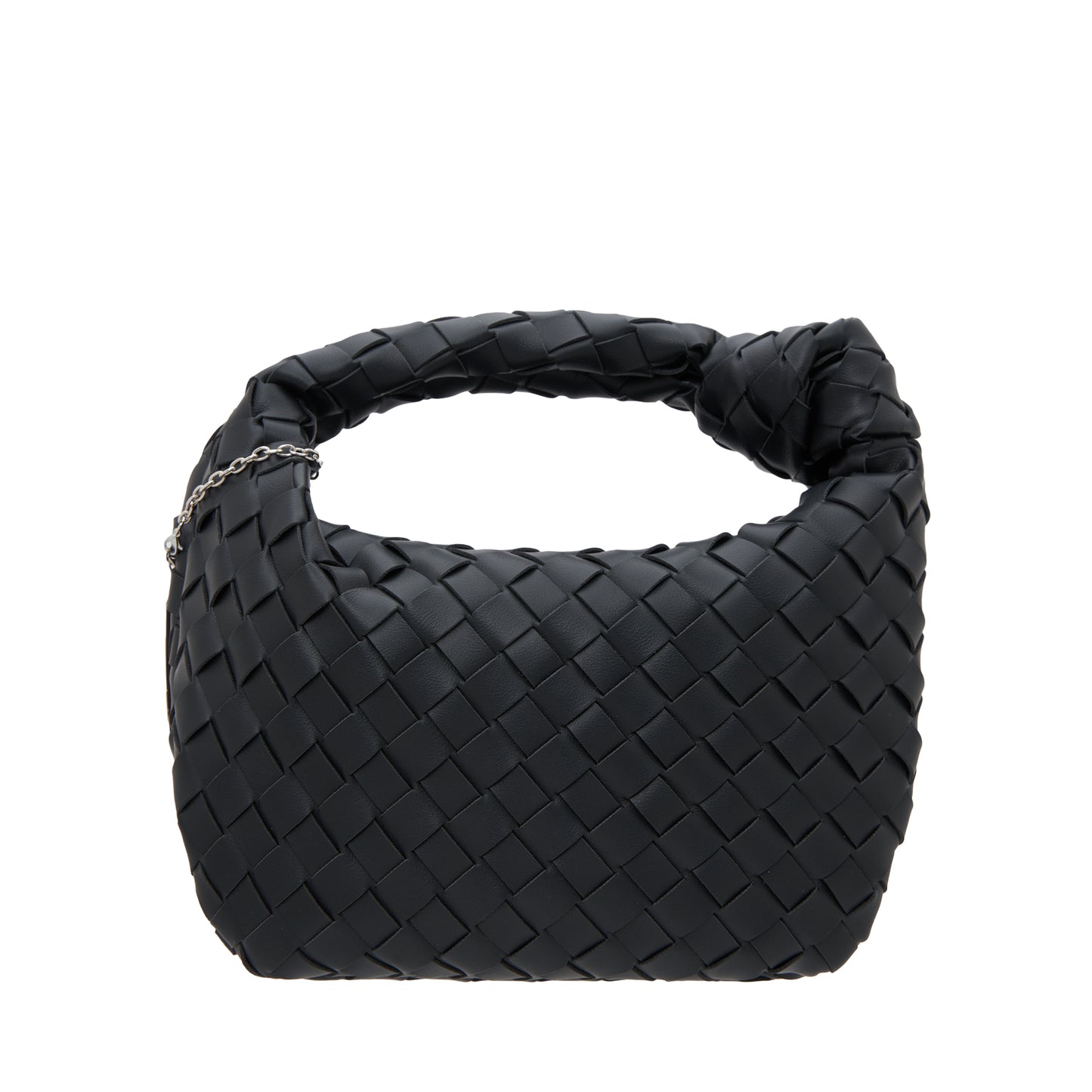 Woven Whispers Mini Hobo Bag