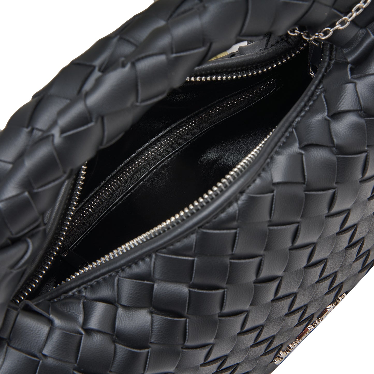 Woven Whispers Mini Hobo Bag