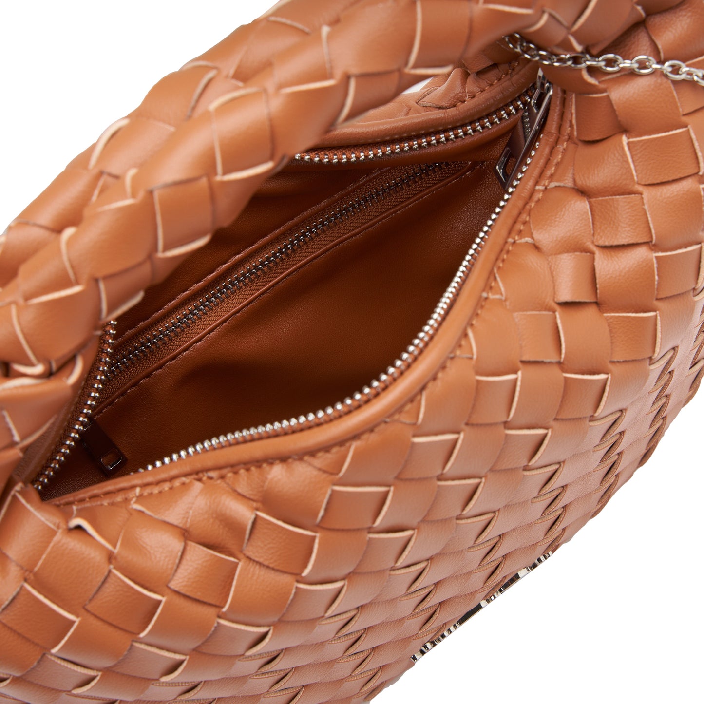 Woven Whispers Mini Hobo Bag