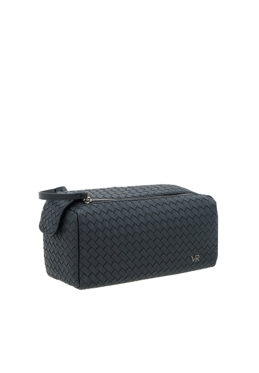 Men Weave Vinyl Clutch Bag