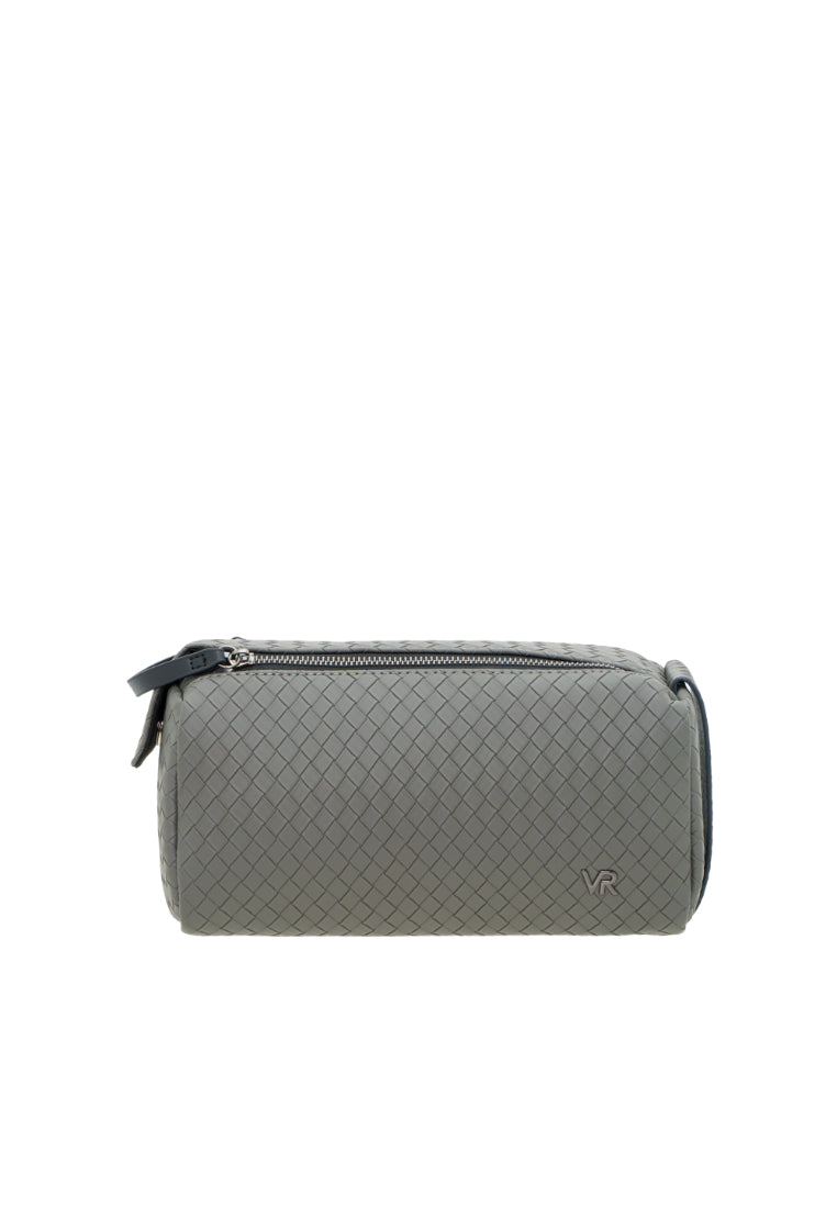 Men Weave Vinyl Clutch Bag