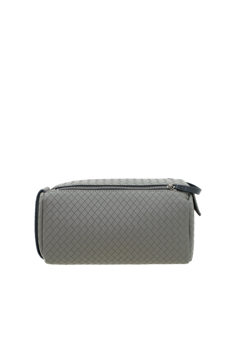 Men Weave Vinyl Clutch Bag