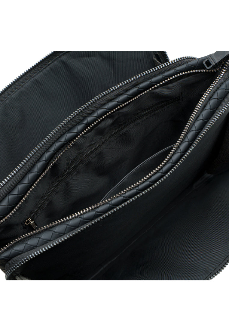 Men Weave Clutch Bag