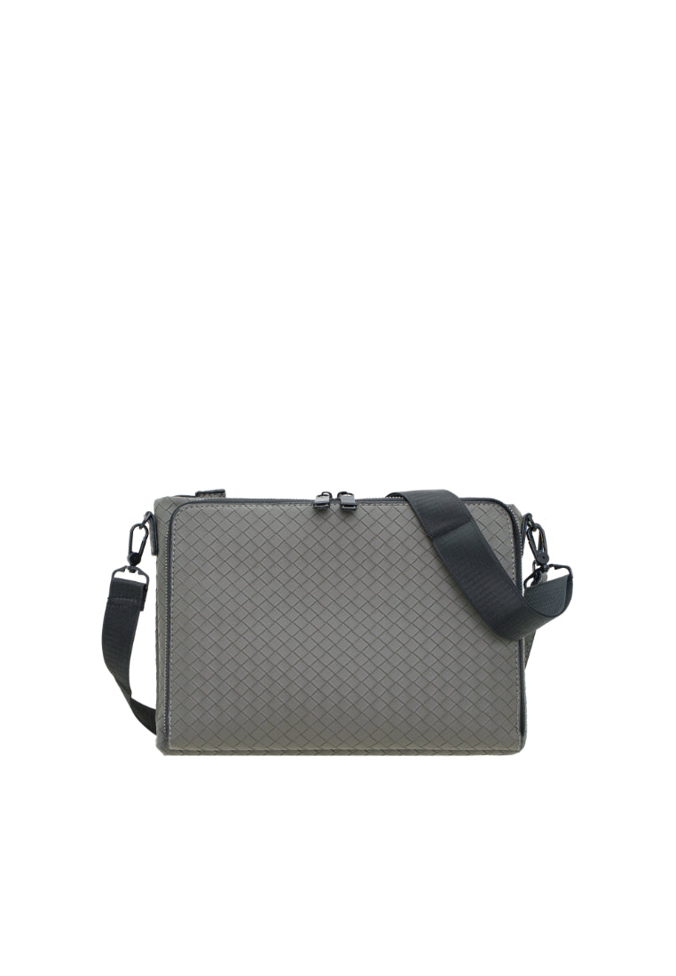 Men Weave Clutch Bag