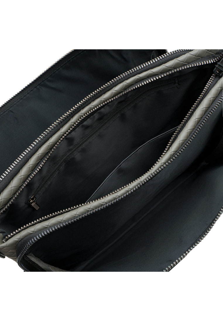 Men Weave Clutch Bag