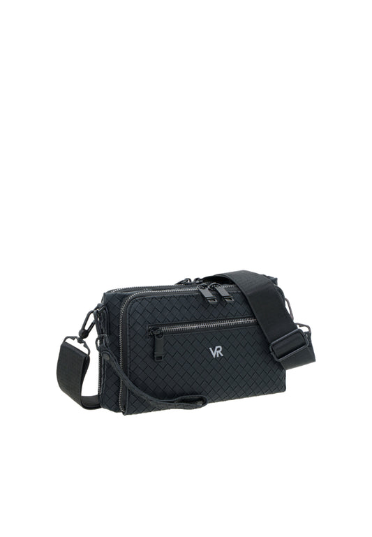 Men Weave Vinyl Clutch Bag