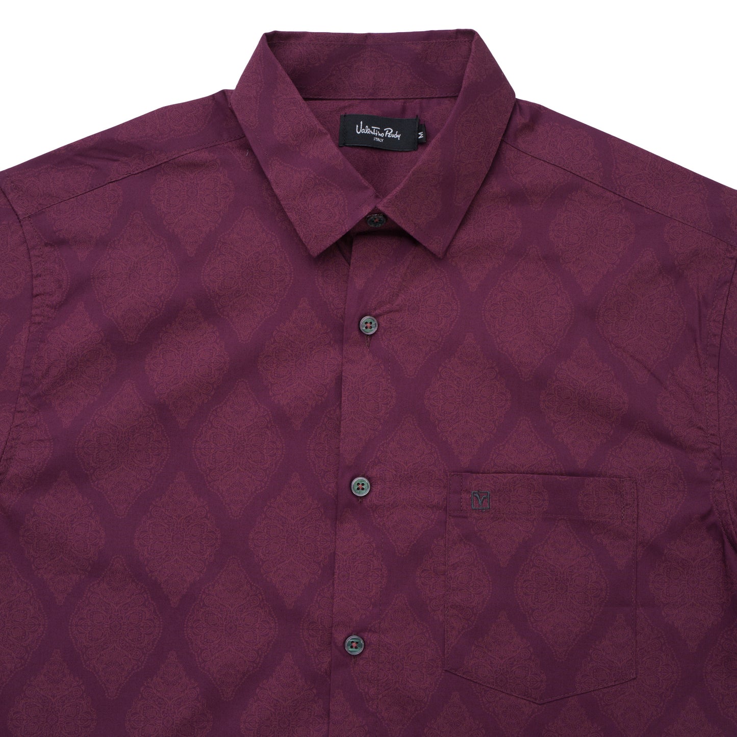 Short sleeve shirt in red