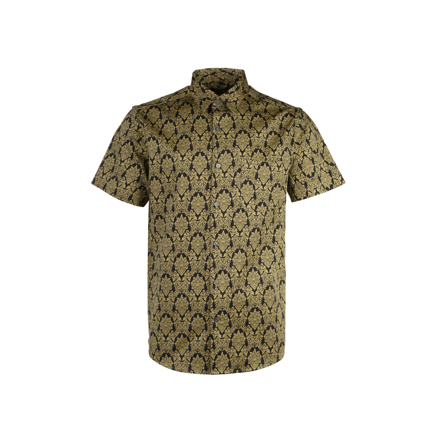 Men's Short Sleeve Batik Shirt