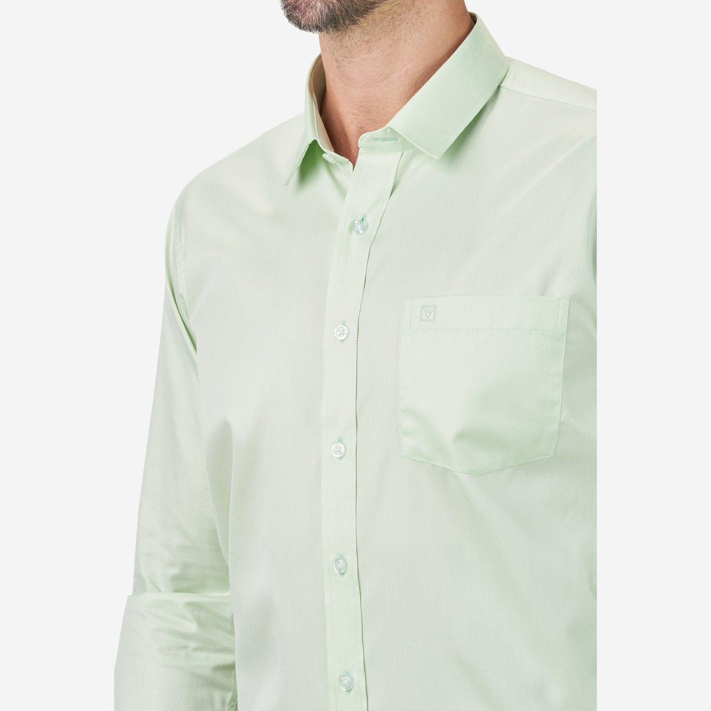 Pale Business Long Sleeve Shirt