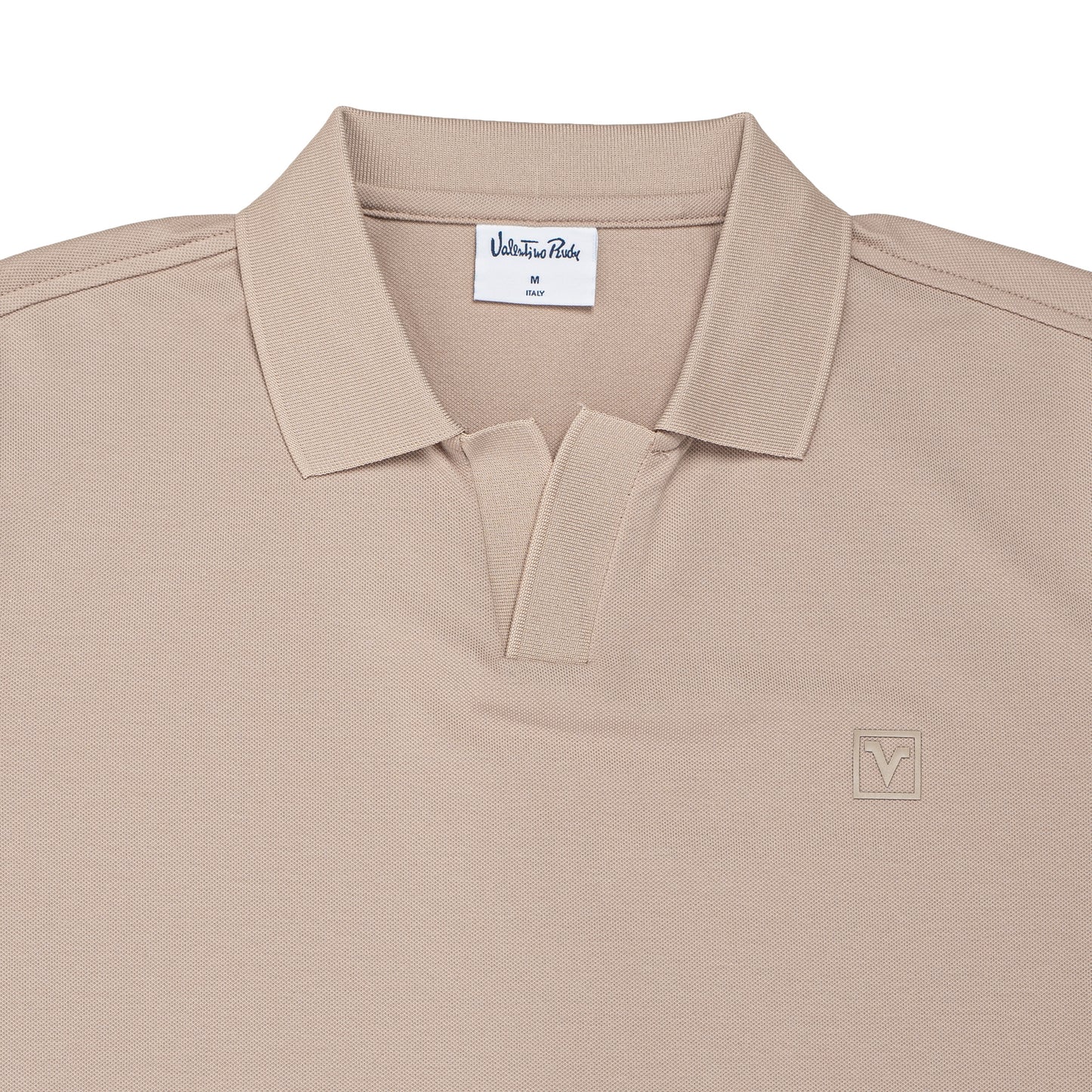Cotton Pique Embroidered Polo Shirt