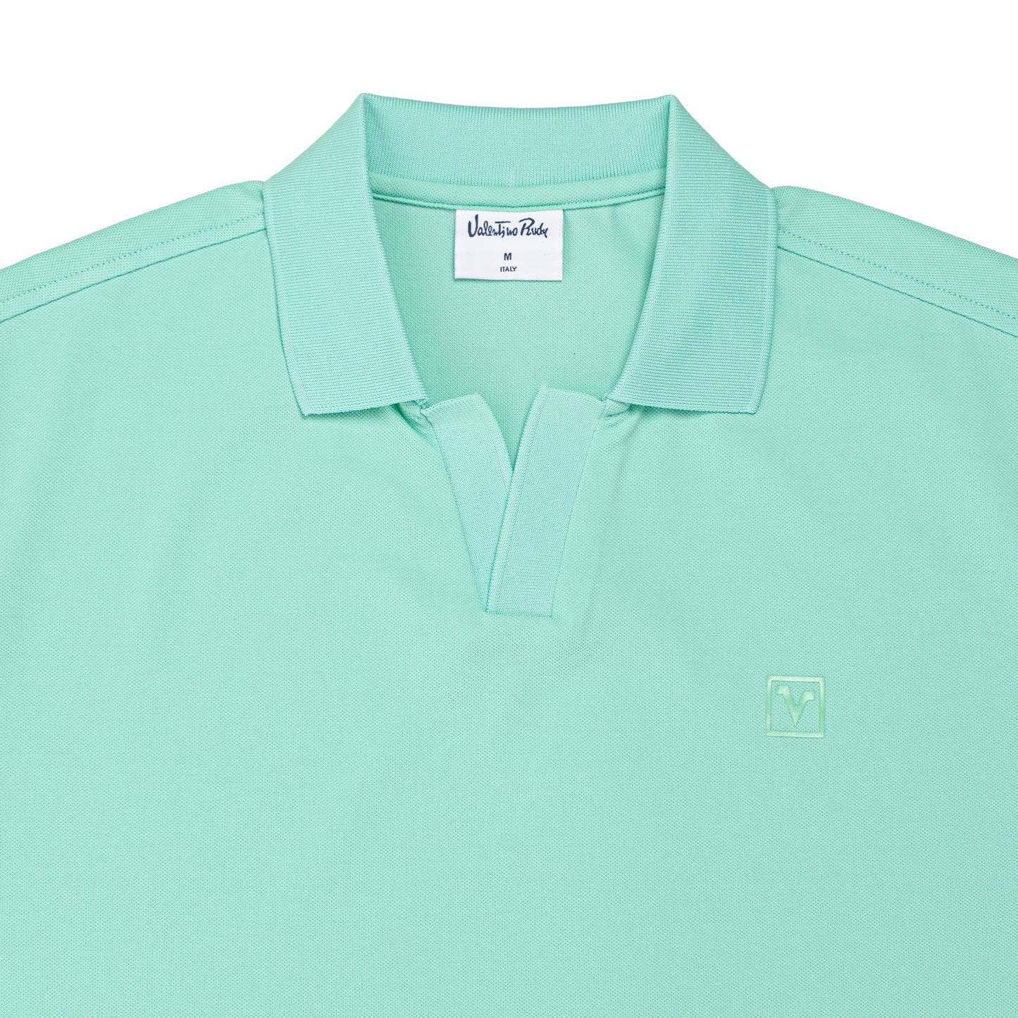 Cotton Pique Embroidered Polo Shirt