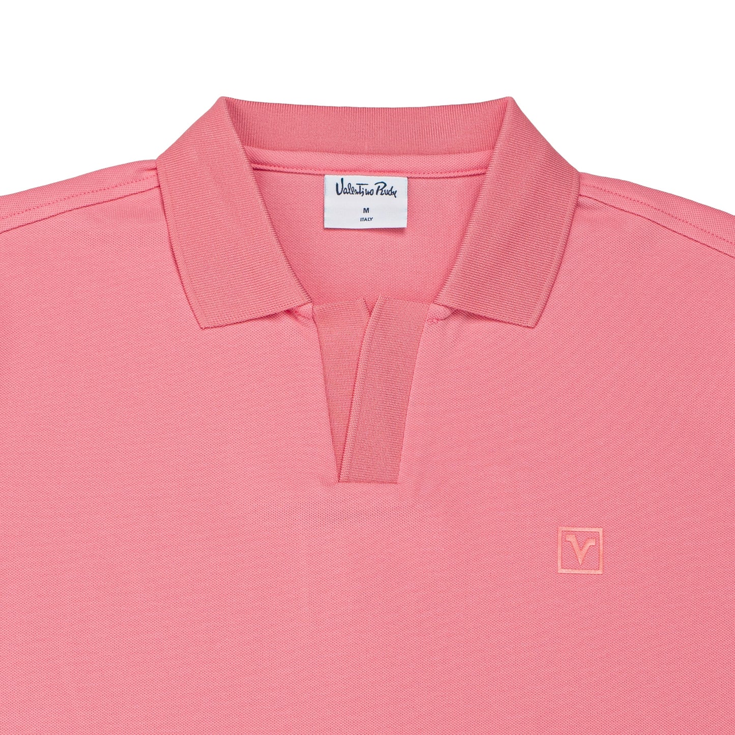 Cotton Pique Embroidered Polo Shirt