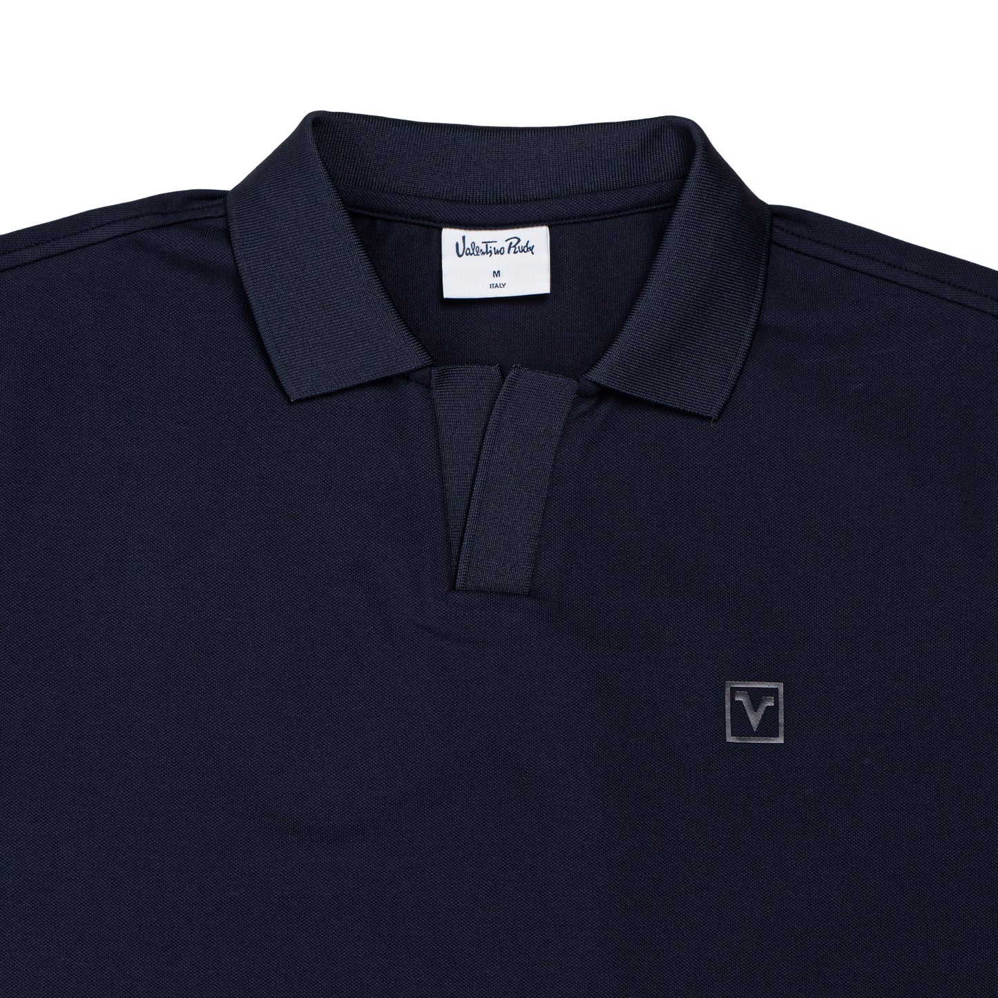 Cotton Pique Embroidered Polo Shirt