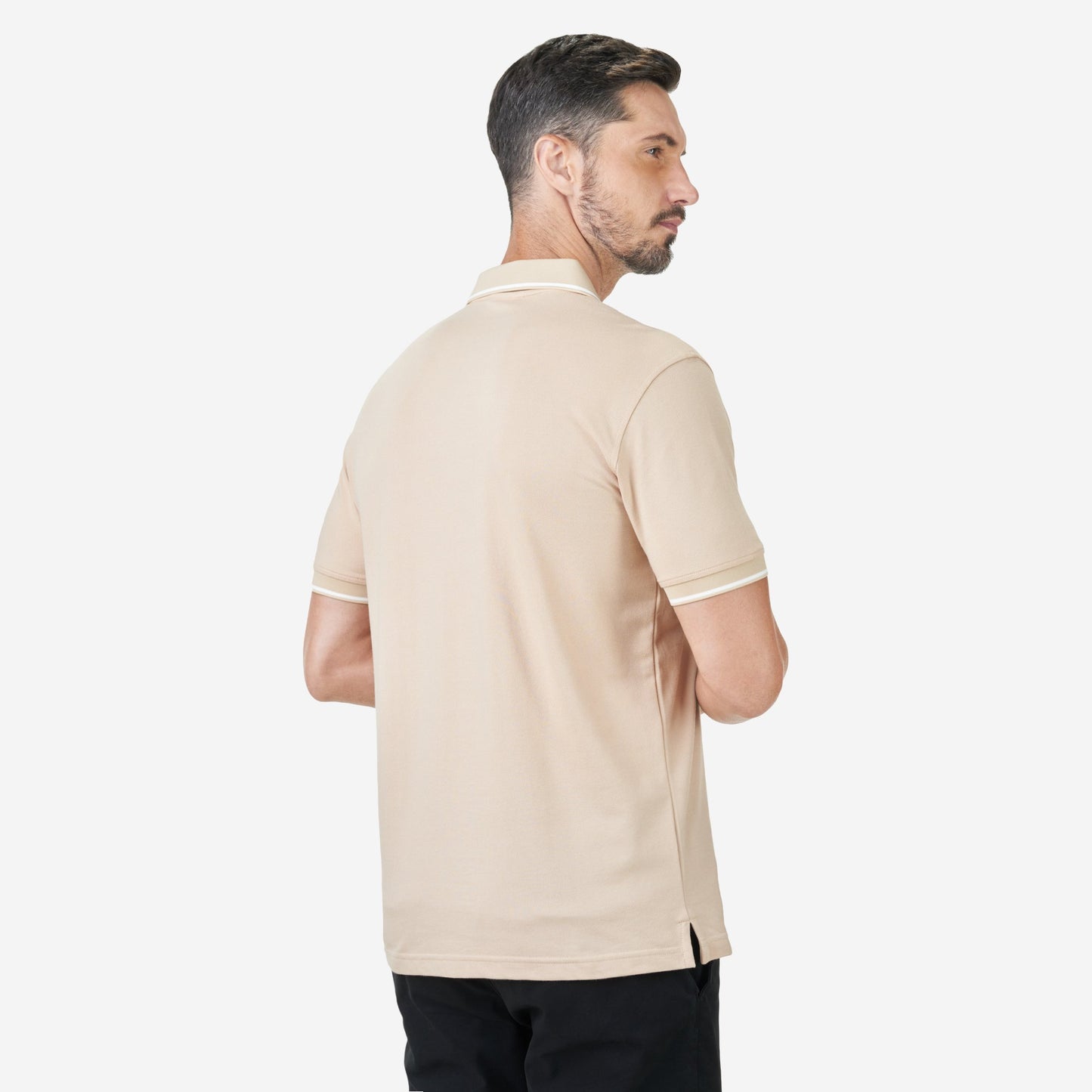 Flare Tone Polo Shirt