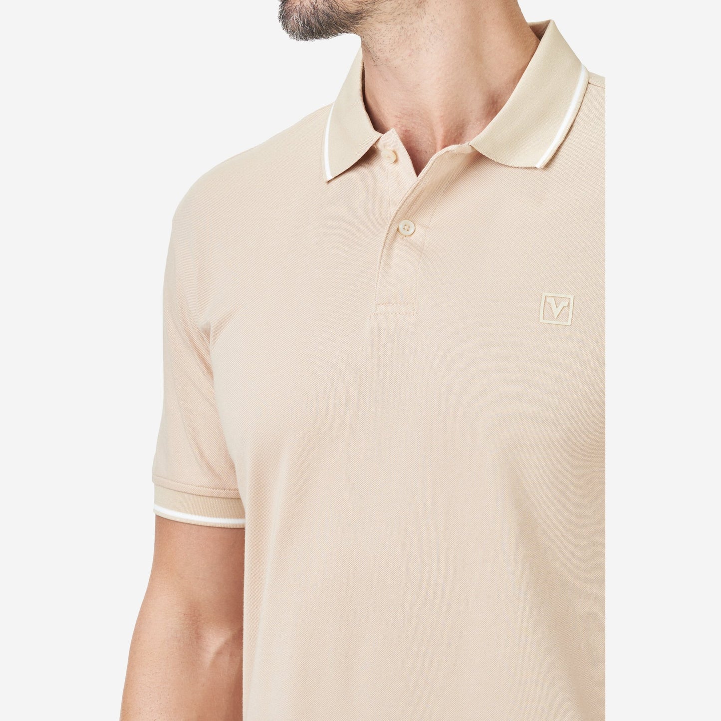 Flare Tone Polo Shirt