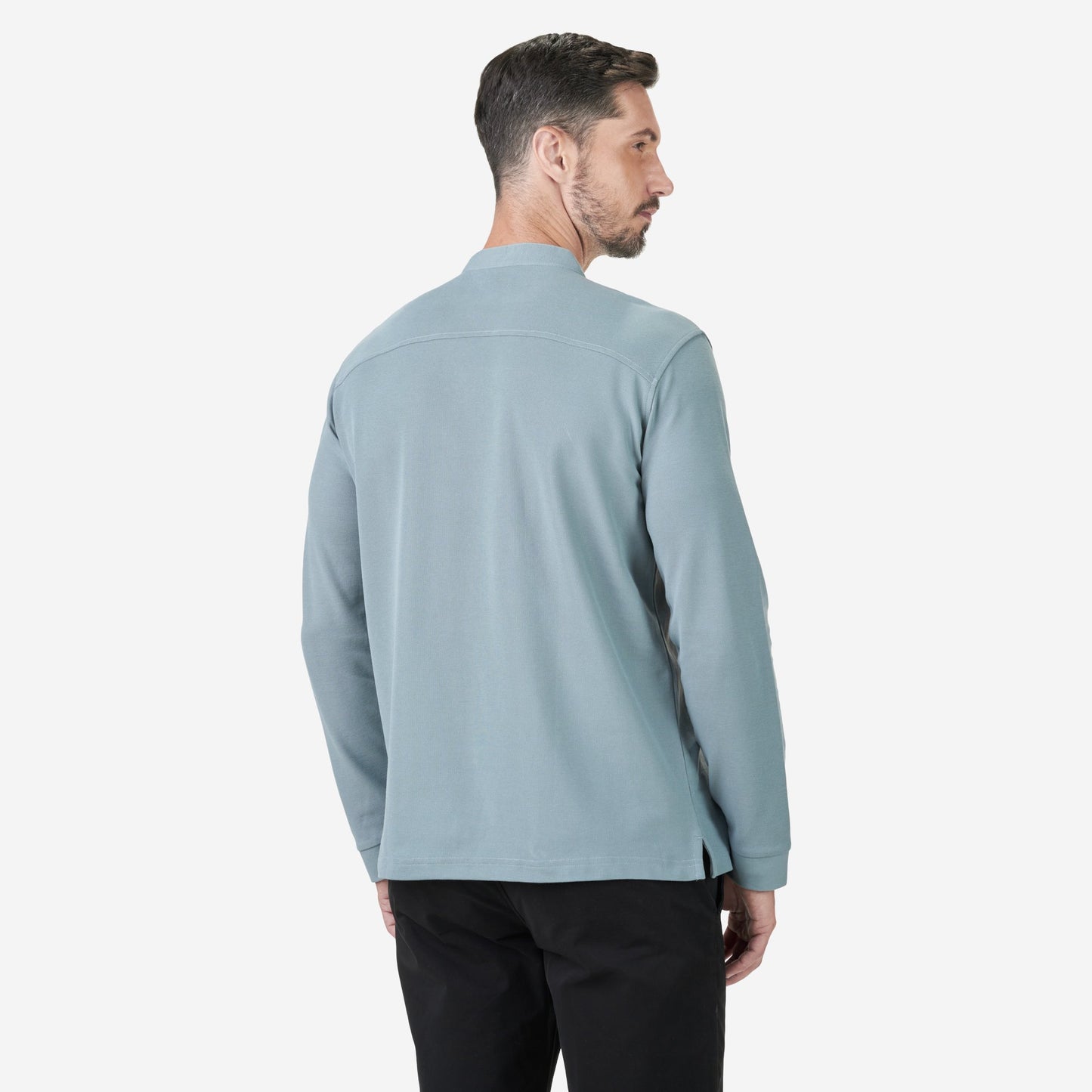 Refined Knit Polo Shirt