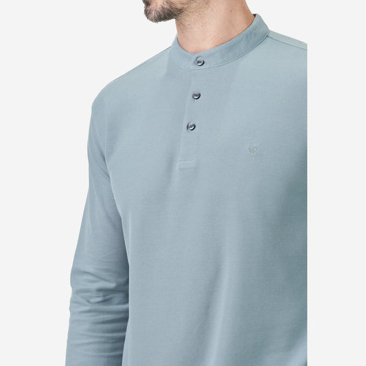 Refined Knit Polo Shirt