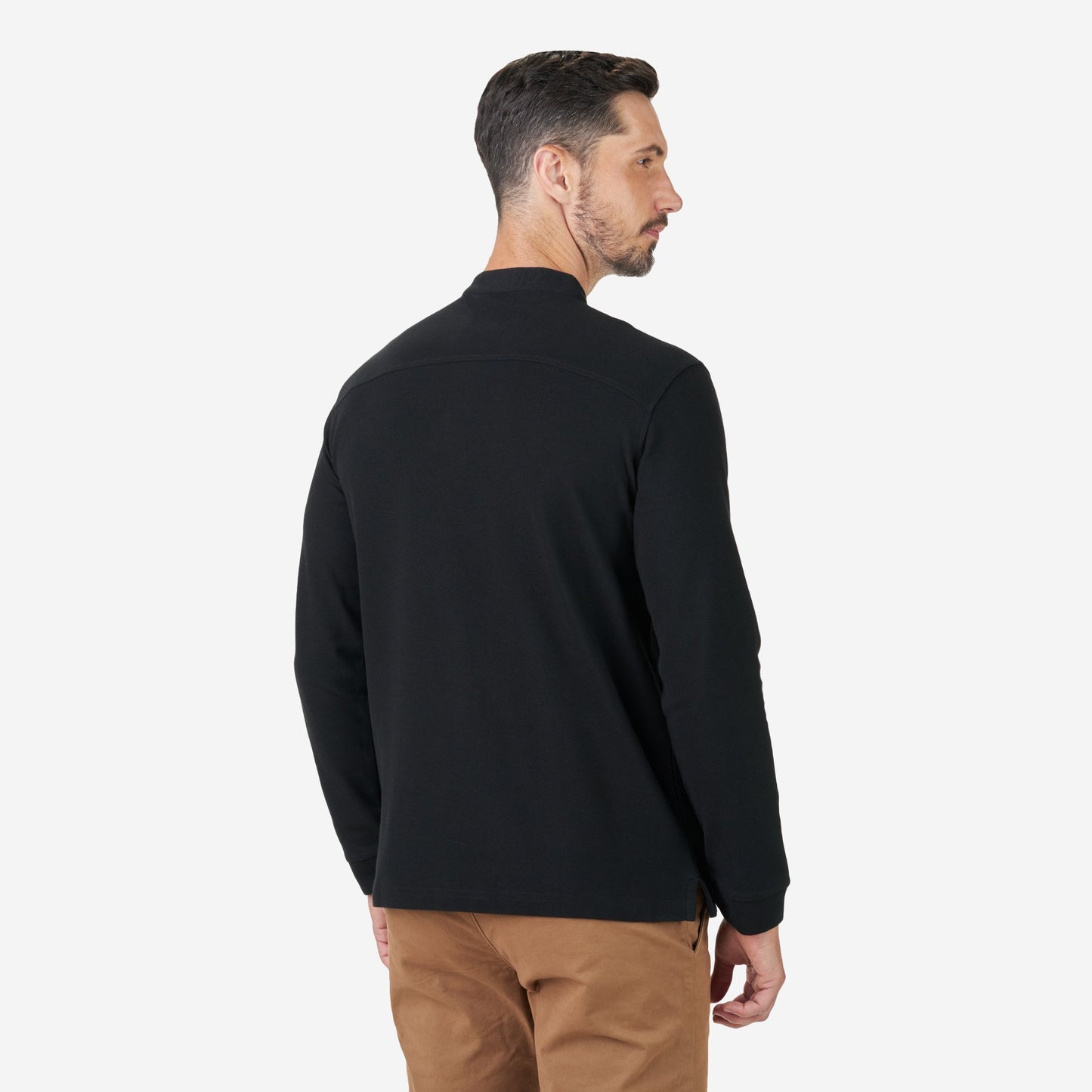 Refined Knit Polo Shirt