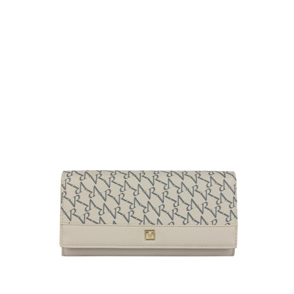 Monogram Ladies Bi-fold Long Wallet