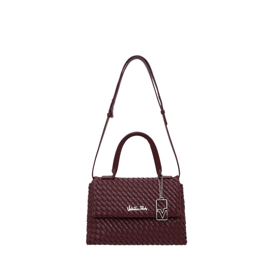 Woven Whispers Top Handle Sling Bag