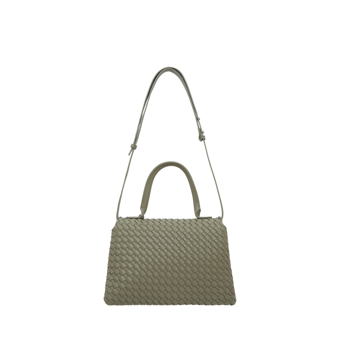 Woven Whispers Top Handle Sling Bag