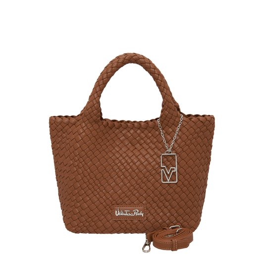 Woven Whispers Mini Tote Bag
