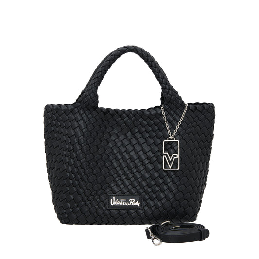 Woven Whispers Mini Tote Bag