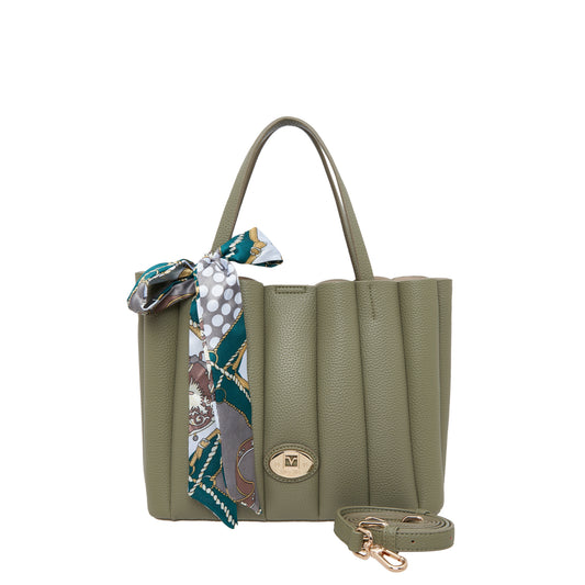 Aurea Wavy Top Handle Sling Bag