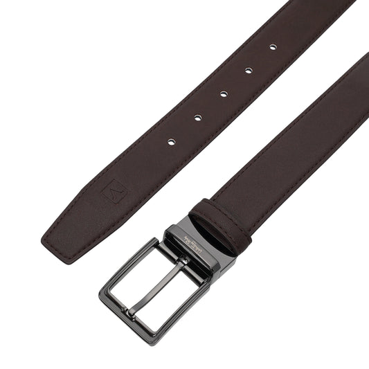 BELT | REVERSIBLE PIN BUCKLE SPLIT LEATHER