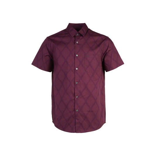 Short sleeve shirt in red