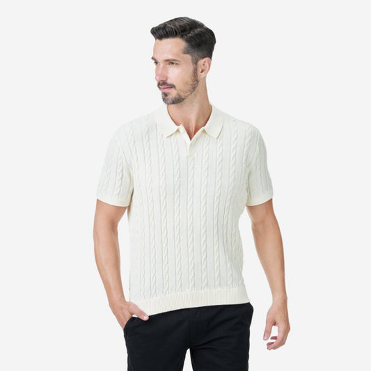 Men's Knit Polo Shirt