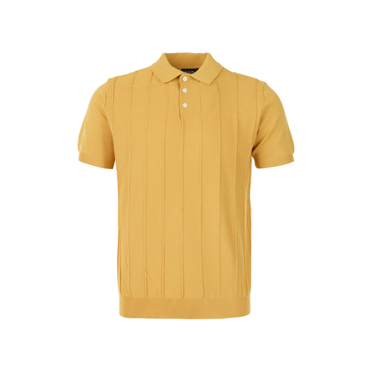 Men’s Knit Short Sleeve Polo Shirt