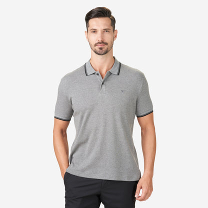 Men's Basic Interlock Polo Tee