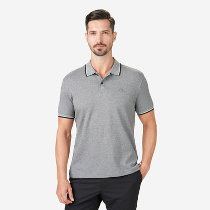 Men's Basic Interlock Polo Tee