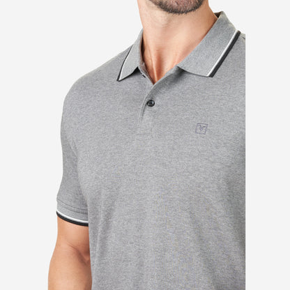 Men's Basic Interlock Polo Tee