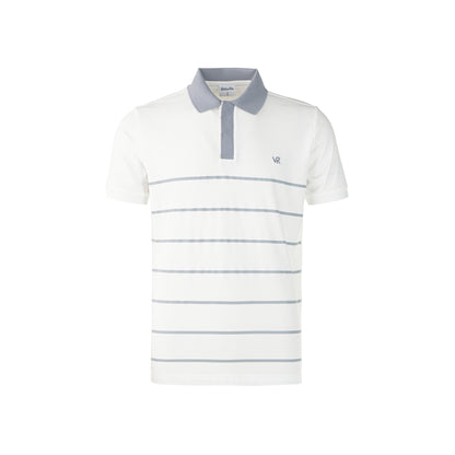 Basic Striped Polo Tee