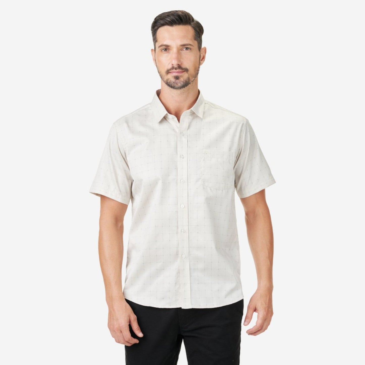 Men's Short Sleeve Casual Shirt